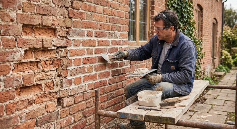 Porch Brick Repair