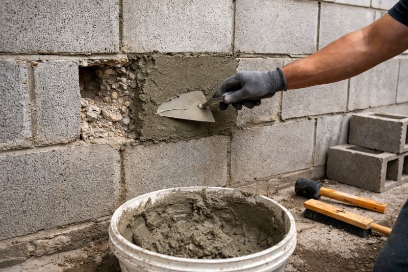 Block Wall Repair in Buford, GA