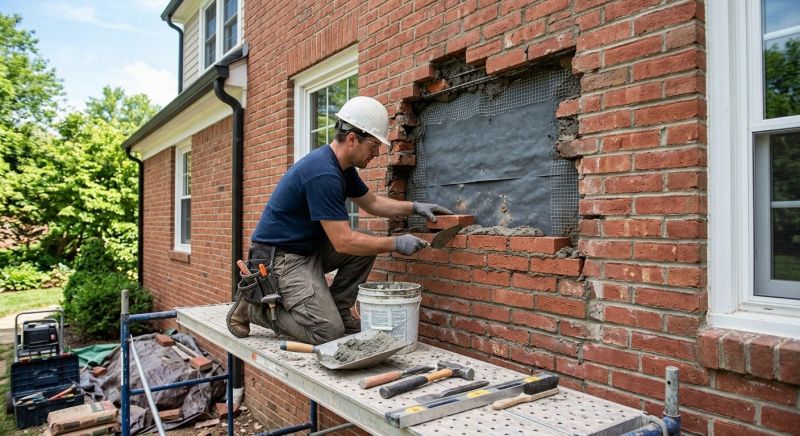 Brick Flatwork Repair in Alpharetta, GA