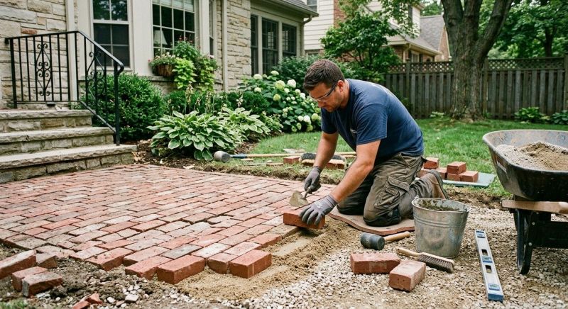 Brick Flatwork Repair in Lithonia, GA