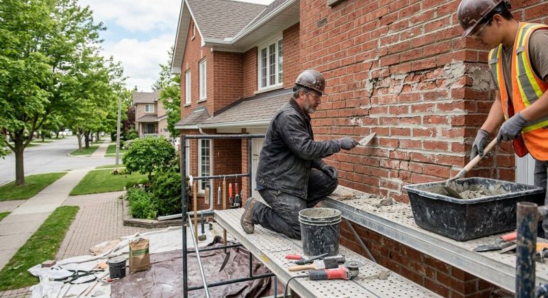 Brick Masonry Repair in Alpharetta, GA