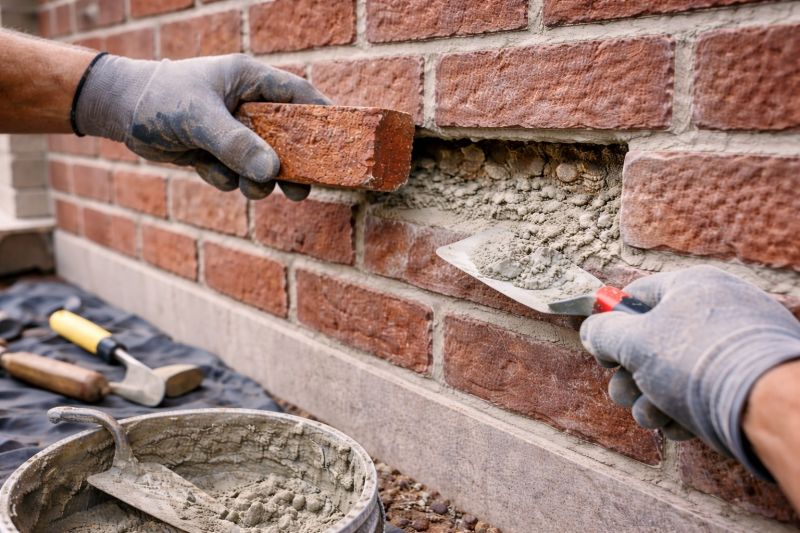 Brick Stairs Repair in Winder, GA