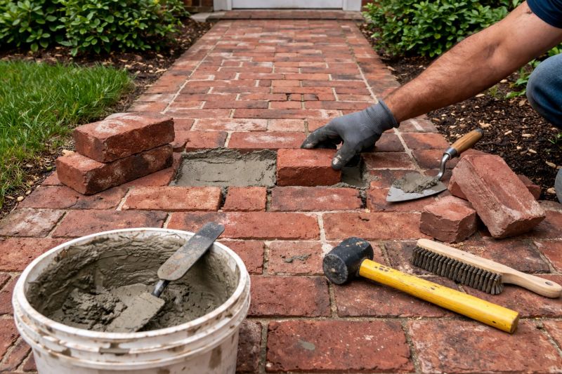 Brick Steps Repair in Lawrenceville, GA