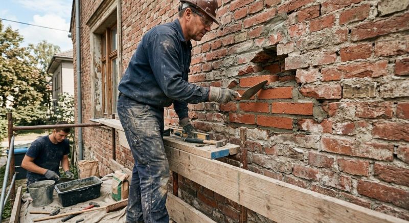 Brick Wall Repair in Decatur, GA