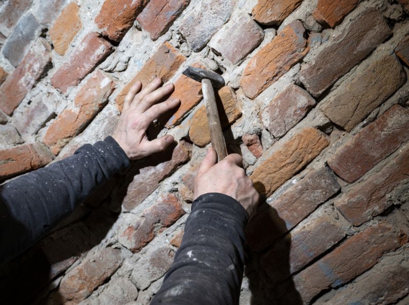Brick Wall Repair in Roswell, GA