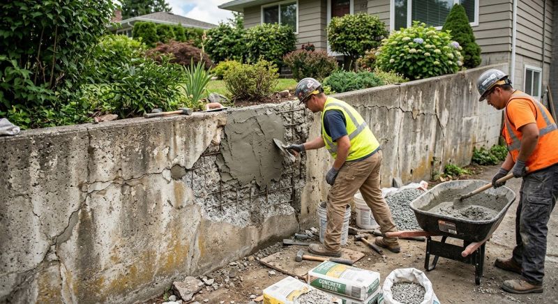 Retaining Wall Repair in Lawrenceville, GA