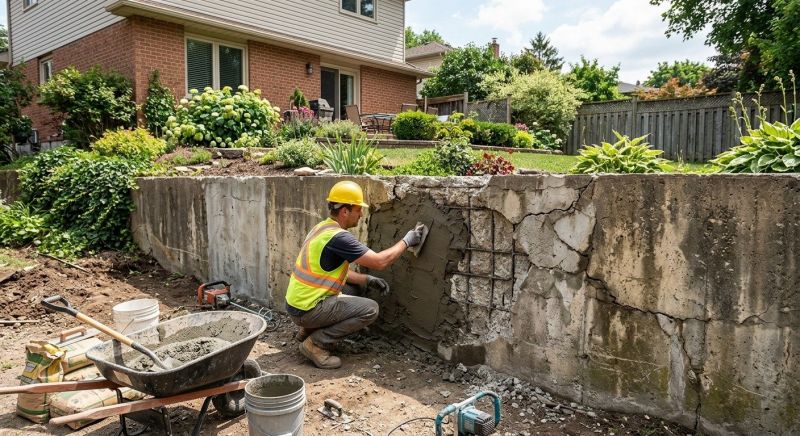 Retaining Wall Repair in Rockdale County, GA