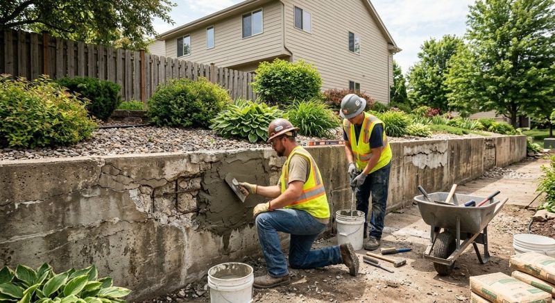 Retaining Wall Repair in Suwanee, GA