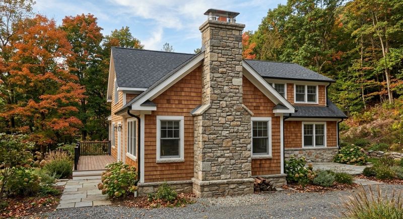 Stone Chimney Installation in Braselton, GA