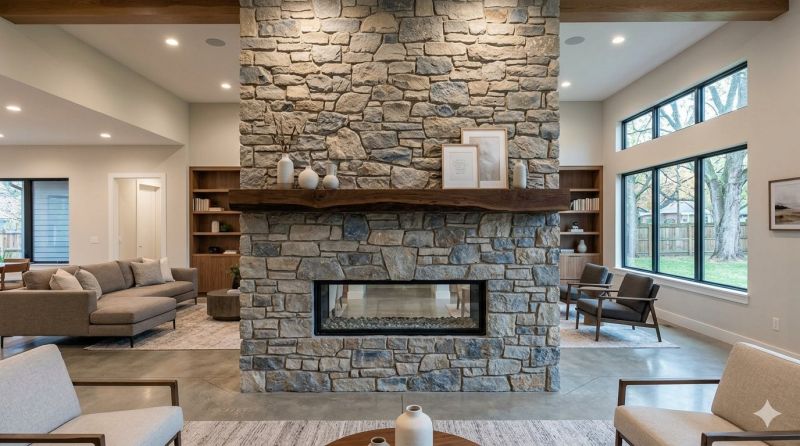 Stone Chimney Installation in Grayson, GA