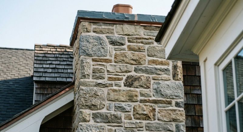 Stone Chimney Installation in Lawrenceville, GA