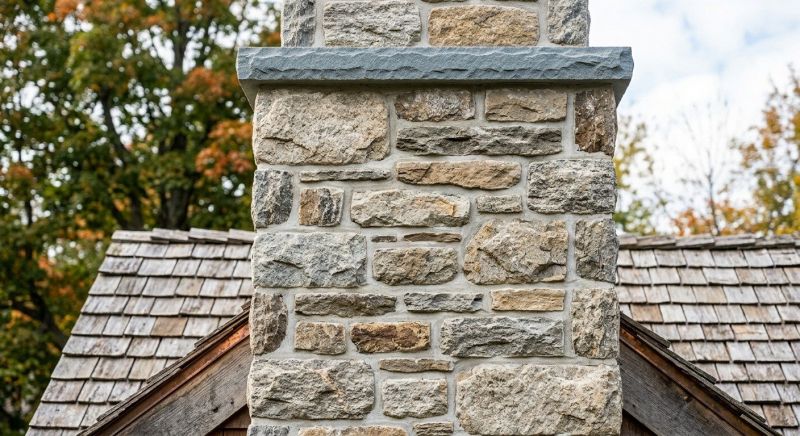 Stone Chimney Installation in Suwanee, GA