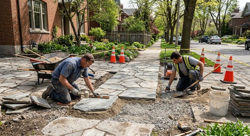 Stone Driveway Repair in Lawrenceville, GA