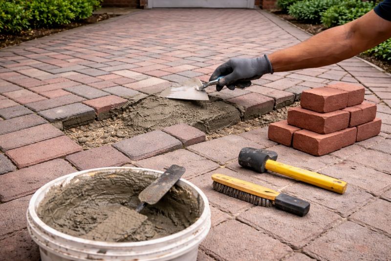 Stone Driveway Repair in Lawrenceville, GA