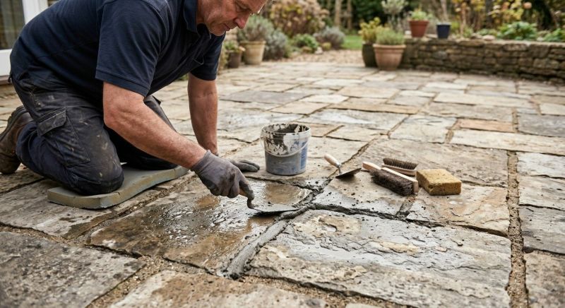 Stone Driveway Repair in Lawrenceville, GA