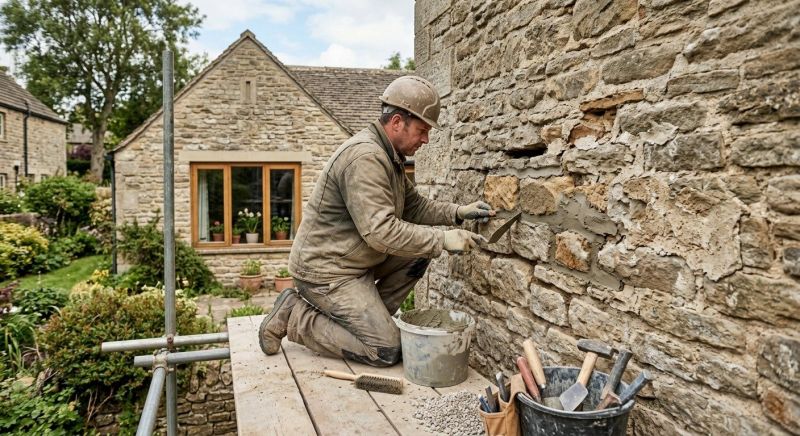 Stone Masonry Repair in Monroe, GA