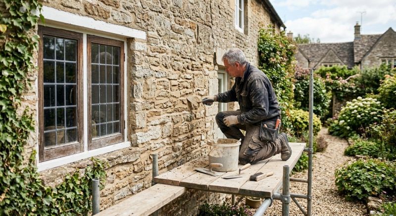 Stone Masonry Repair in Oakwood, GA