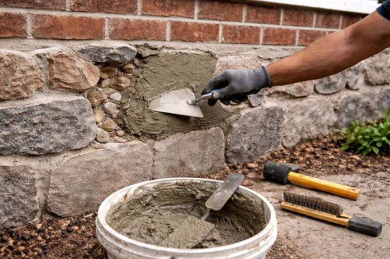Stonework Repair in Lawrenceville, GA